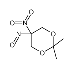 2,2-dimethyl-5-nitro-5-nitroso-1,3-dioxane Structure