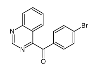 (4-bromophenyl)-quinazolin-4-ylmethanone Structure