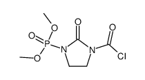 (3-Chlorocarbonyl-2-oxo-imidazolidin-1-yl)-phosphonic acid dimethyl ester结构式