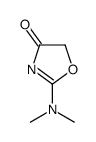 2-(dimethylamino)-1,3-oxazol-4-one结构式