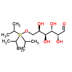 6-O-(Triisopropylsilyl)-D-galactose structure