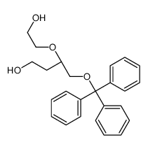 (3S)-3-(2-hydroxyethoxy)-4-trityloxybutan-1-ol结构式