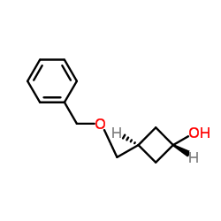 3-(苄氧基甲基)环丁醇结构式