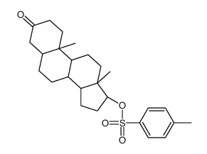 [(5S,8R,9S,10S,13S,14S,17S)-10,13-dimethyl-3-oxo-1,2,4,5,6,7,8,9,11,12,14,15,16,17-tetradecahydrocyclopenta[a]phenanthren-17-yl] 4-methylbenzenesulfonate Structure