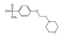 4-(2-morpholin-4-ylethoxy)benzenesulfonamide Structure