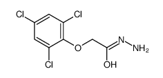 2-(2,4,6-Trichlorophenoxy)acetohydrazide结构式