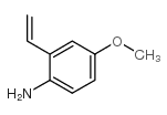 4-甲氧基-2-乙烯基苯胺结构式