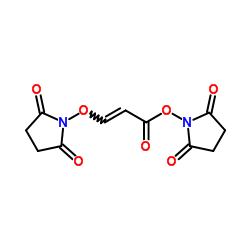 (E)-2,5-dioxopyrrolidin-1-yl 3-(2,5-dioxopyrrolidin-1-yloxy)acrylate Structure