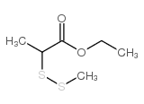 2-(甲基二硫基)丙酸乙酯结构式