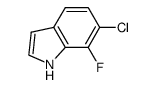 1H-Indole, 6-chloro-7-fluoro- picture