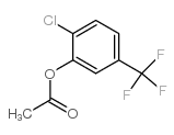 2-CHLORO-5-(TRIFLUOROMETHYL)PHENYL ACETATE structure