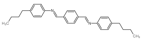 Benzenamine,N,N'-(1,4-phenylenedimethylidyne)bis[4-butyl- Structure