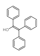 Benzenemethanol, a-(diphenylmethylene)-结构式