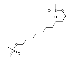 10-methylsulfonyloxydecyl methanesulfonate Structure