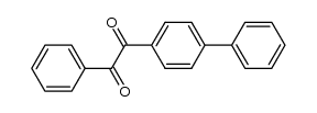 1-(biphenyl-4-yl)-2-phenylethane-1,2-dione结构式