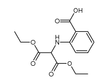 N-(bis-ethoxycarbonyl-methyl)-anthranilic acid Structure