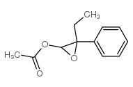 Oxiranol,3-ethyl-3-phenyl-,acetate(9CI)结构式