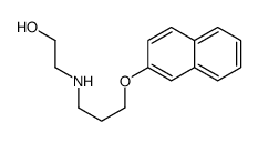 2-(3-naphthalen-2-yloxypropylamino)ethanol图片