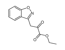 3-benzo[d]isoxazol-3-yl-2-oxo-propionic acid ethyl ester Structure