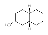 (4aβ,8aα)-Decalin-2β-ol结构式