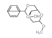 4-methoxy-9-phenyl-5,8,10-trioxabicyclo[4.4.0]decan-2-ol Structure