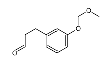 3-(3-(MethoxyMethoxy)phenyl)propanal structure