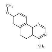 8-methoxy-5,6-dihydrobenzo[h]quinazolin-4-amine Structure