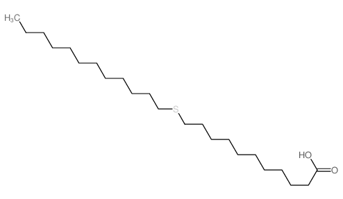 Undecanoic acid,11-(dodecylthio)-结构式