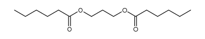 1,3-propanediol dihexanoate结构式