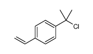 1-(2-chloropropan-2-yl)-4-ethenylbenzene结构式