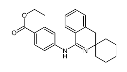 ethyl 4-(spiro[4H-isoquinoline-3,1'-cyclohexane]-1-ylamino)benzoate Structure