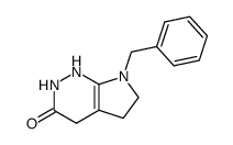 7-benzyl-1,2,4,5,6,7-hexahydro-pyrrolo[2,3-c]pyridazin-3-one Structure