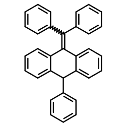 9-(Diphenylmethylene)-10-phenyl-9,10-dihydroanthracene Structure