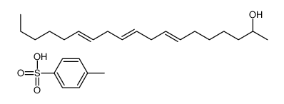 4-methylbenzenesulfonic acid,nonadeca-7,10,13-trien-2-ol结构式