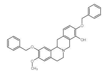 Dibenzyl 9-Desmethyl D,L-Stepholidine Structure