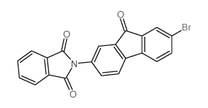 2-(7-bromo-9-oxo-fluoren-2-yl)isoindole-1,3-dione picture