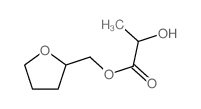 Propanoic acid,2-hydroxy-, (tetrahydro-2-furanyl)methyl ester结构式