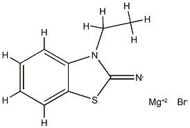 Magnesium, bromo(3-ethyl-2(3H)-benzothiazoliminato-N2)- (9CI) picture