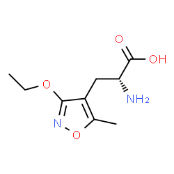 4-Isoxazolepropanoicacid,alpha-amino-3-ethoxy-5-methyl-,(R)-(9CI)结构式