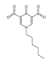 1-hexyl-3,5-dinitropyridin-4(1H)-one Structure