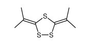 3,5-diisopropylidene-1,2,4-trithiolane Structure