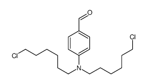 4-[bis(6-chlorohexyl)amino]benzaldehyde Structure