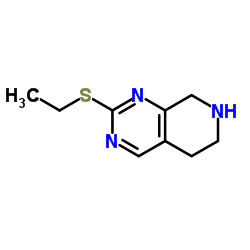 2-(Ethylsulfanyl)-5,6,7,8-tetrahydropyrido[3,4-d]pyrimidine Structure