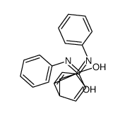 2-N,3-N-diphenylbicyclo[2.2.1]hepta-2,5-diene-2,3-dicarboxamide结构式