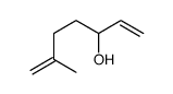 6-methylhepta-1,6-dien-3-ol结构式