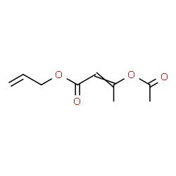 allyl 3-(acetoxy)but-2-enoate结构式