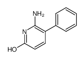 6-amino-5-phenyl-pyridin-2-ol结构式