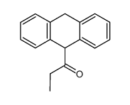 1-(9,10-dihydro-[9]anthryl)-propan-1-one Structure