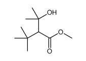 methyl 2-tert-butyl-3-hydroxy-3-methylbutanoate结构式