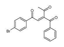 3-benzoyl-1-(4-bromophenyl)pent-2-ene-1,4-dione Structure